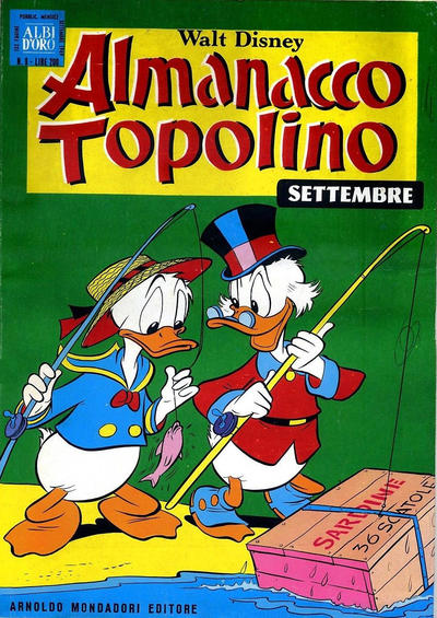 Cover for Almanacco Topolino (Mondadori, 1957 series) #153