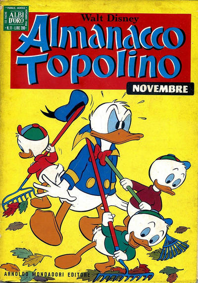 Cover for Almanacco Topolino (Mondadori, 1957 series) #143