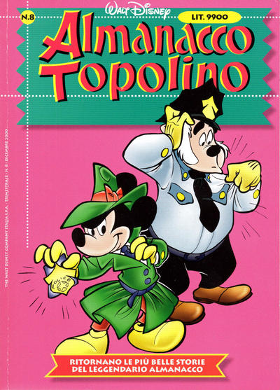 Cover for Almanacco Topolino (Disney Italia, 1999 series) #8