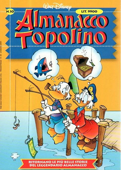 Cover for Almanacco Topolino (Disney Italia, 1999 series) #10