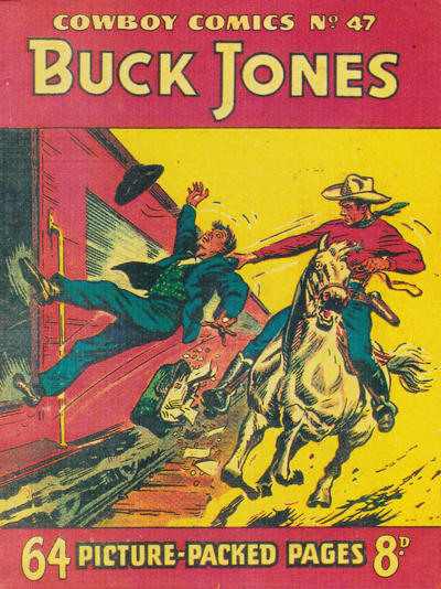 Cover for Cowboy Comics (Amalgamated Press, 1950 series) #47