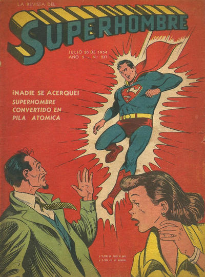 Cover for Superhombre (Editorial Muchnik, 1949 ? series) #237