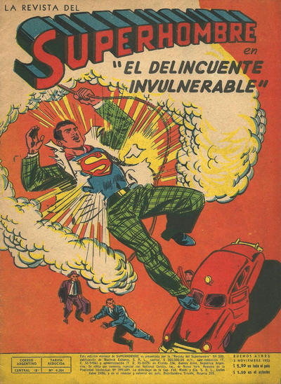 Cover for Superhombre (Editorial Muchnik, 1949 ? series) #200