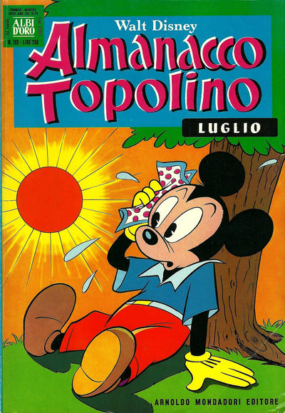 Cover for Almanacco Topolino (Mondadori, 1957 series) #199