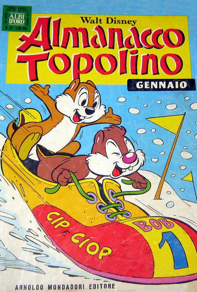 Cover for Almanacco Topolino (Mondadori, 1957 series) #217