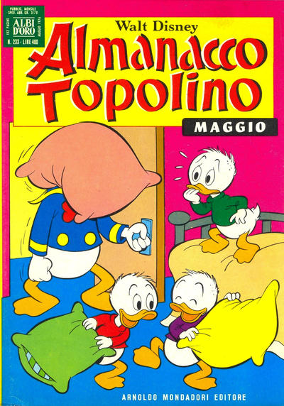 Cover for Almanacco Topolino (Mondadori, 1957 series) #233