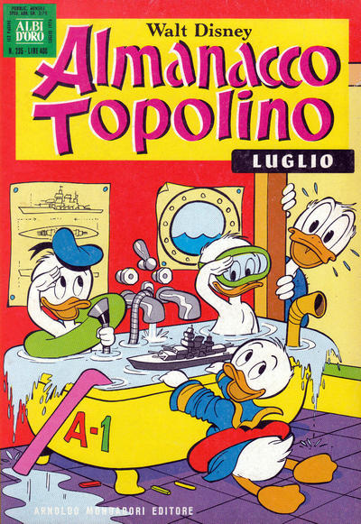 Cover for Almanacco Topolino (Mondadori, 1957 series) #235