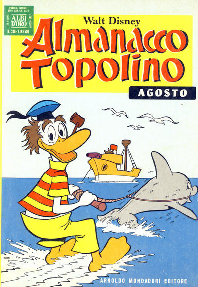 Cover for Almanacco Topolino (Mondadori, 1957 series) #248