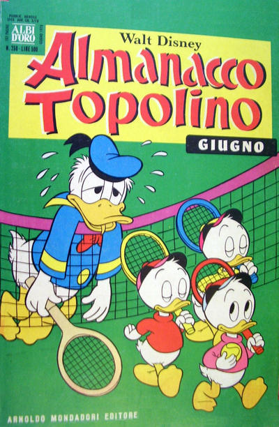 Cover for Almanacco Topolino (Mondadori, 1957 series) #258