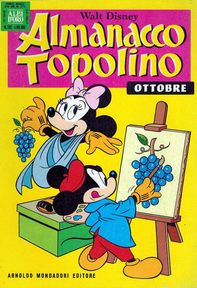 Cover for Almanacco Topolino (Mondadori, 1957 series) #262