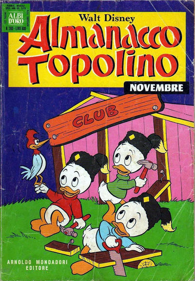 Cover for Almanacco Topolino (Mondadori, 1957 series) #263