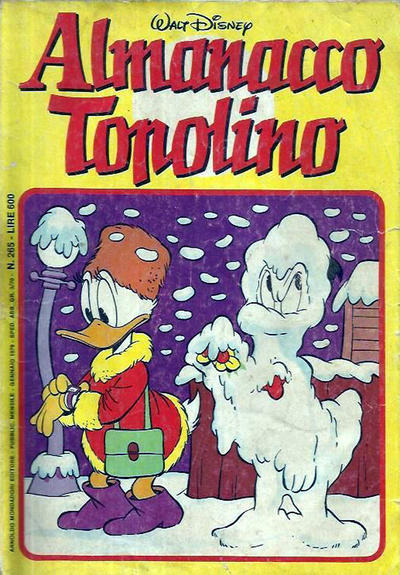 Cover for Almanacco Topolino (Mondadori, 1957 series) #265