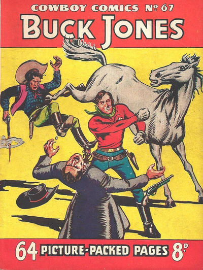 Cover for Cowboy Comics (Amalgamated Press, 1950 series) #67