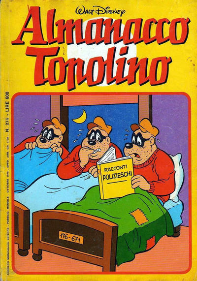 Cover for Almanacco Topolino (Mondadori, 1957 series) #274