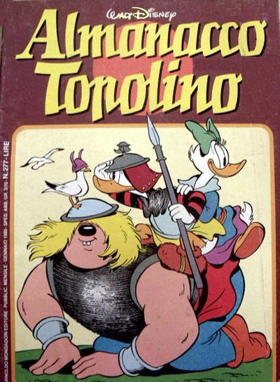 Cover for Almanacco Topolino (Mondadori, 1957 series) #277