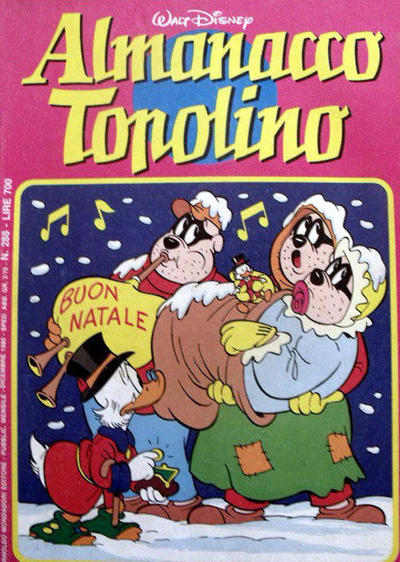Cover for Almanacco Topolino (Mondadori, 1957 series) #288