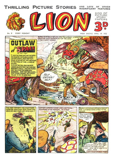 Cover for Lion (Amalgamated Press, 1952 series) #9