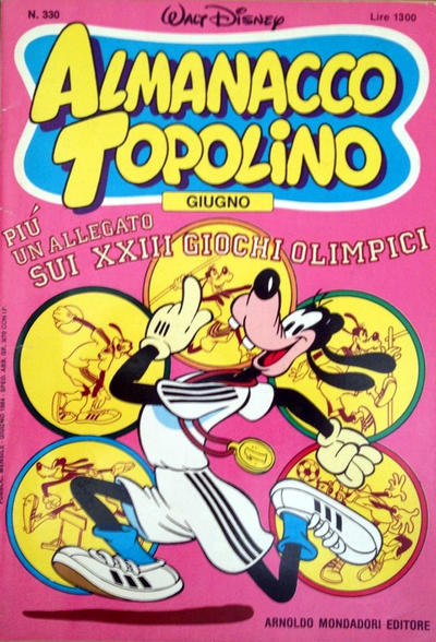Cover for Almanacco Topolino (Mondadori, 1957 series) #330