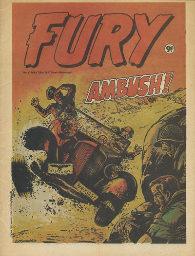 Cover for Fury (Marvel UK, 1977 series) #11