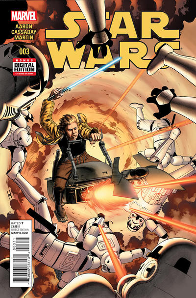 Cover for Star Wars (Marvel, 2015 series) #3 [John Cassaday Standard Cover]
