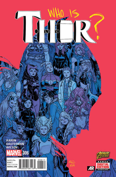 Cover for Thor (Marvel, 2014 series) #6