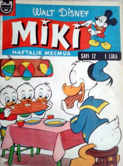 Cover for Miki (Pulhan Yayınları, 1962 series) #12