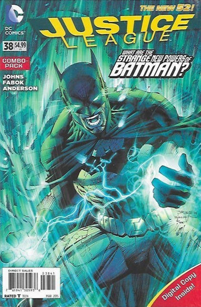 Cover for Justice League (DC, 2011 series) #38 [Combo-Pack]