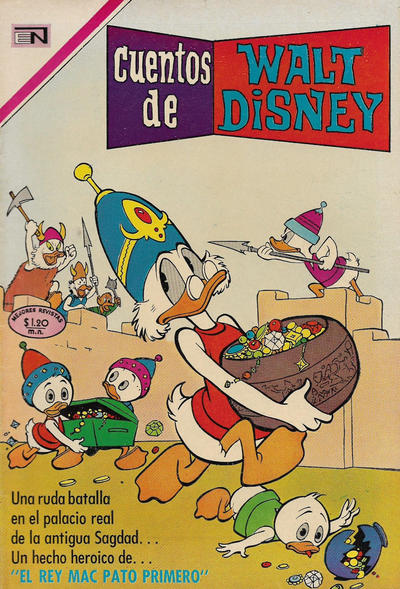 Cover for Cuentos de Walt Disney (Editorial Novaro, 1949 series) #460