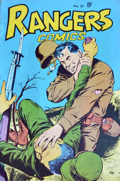 Cover for Rangers Comics (H. John Edwards, 1950 ? series) #37