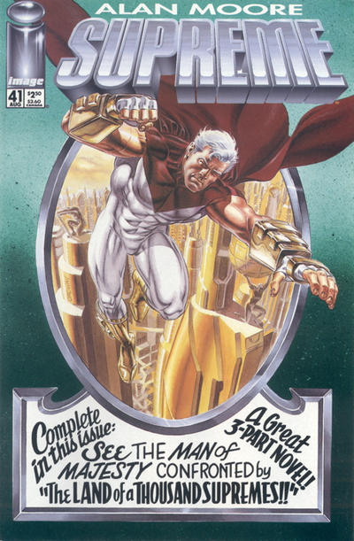 Cover for Supreme (Image, 1992 series) #41 [Second Printing]