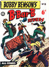 Cover for Bobby Benson's  B-Bar-B Riders (World Distributors, 1950 series) #8