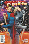 Cover for Superman (DC, 2011 series) #35 [John Romita Jr. / Klaus Janson "Superman & Ulysses" Cover]