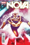 Cover for Nova (Marvel, 2013 series) #28 [Andrea Sorrentino Cosmically Enhanced Variant]
