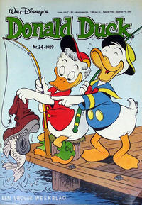 Cover Thumbnail for Donald Duck (Oberon, 1972 series) #34/1989