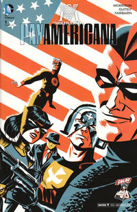 Cover Thumbnail for The Multiversity: Pax Americana (DC, 2015 series) #1 [CBLDF Cover]