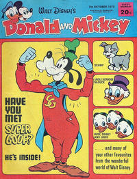 Cover Thumbnail for Donald and Mickey (IPC, 1972 series) #30 [Overseas Edition]