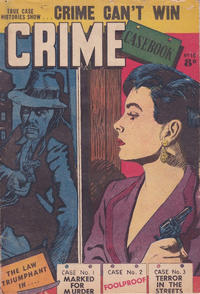 Cover Thumbnail for Crime Casebook (Horwitz, 1953 ? series) #16