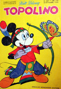 Cover Thumbnail for Topolino (Mondadori, 1949 series) #669