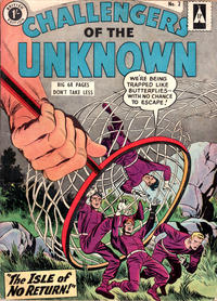 Cover Thumbnail for Challengers of the Unknown (Thorpe & Porter, 1960 series) #2