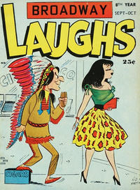 Cover Thumbnail for Broadway Laughs (Prize, 1950 series) #v13#9