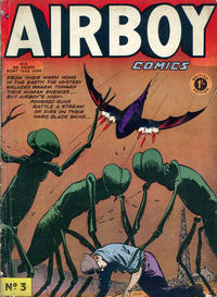 Cover Thumbnail for Airboy Comics (Thorpe & Porter, 1953 series) #3