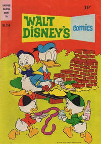 Cover Thumbnail for Walt Disney's Comics (W. G. Publications; Wogan Publications, 1946 series) #350