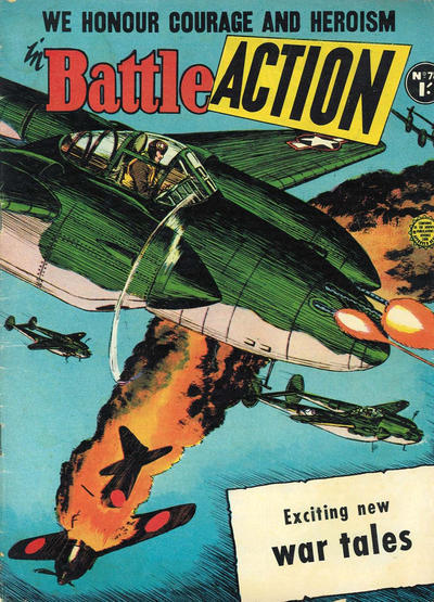 Cover for Battle Action (Horwitz, 1954 ? series) #72