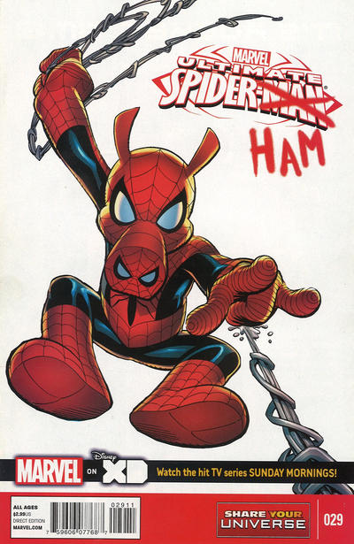 Cover for Marvel Universe Ultimate Spider-Man (Marvel, 2012 series) #29