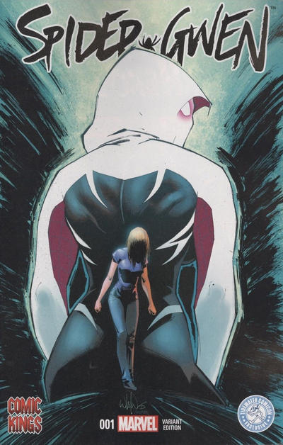 Cover for Spider-Gwen (Marvel, 2015 series) #1 [Variant Edition - Comic Kings/Tidewater ComiCon - Whilce Portacio Cover - (With Outline)]
