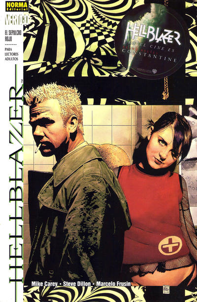 Cover for Colección Vertigo (NORMA Editorial, 1997 series) #282 - Hellblazer: El Sepulcro Rojo