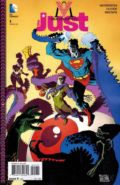 Cover for The Multiversity: The Just (DC, 2014 series) #1 [Eduardo Risso Homage Cover]
