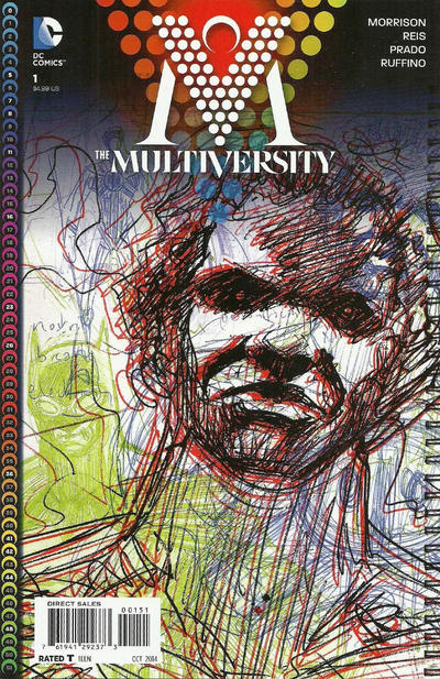Cover for The Multiversity (DC, 2014 series) #1 [Grant Morrison Sketch Cover]