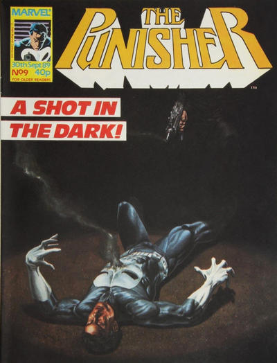 Cover for The Punisher (Marvel UK, 1989 series) #9