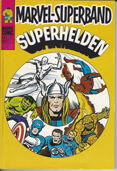Cover for Marvel-Superband Superhelden (BSV - Williams, 1975 series) #33